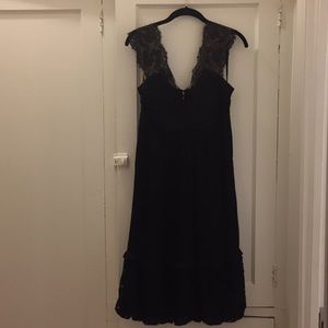 Black lace BCBG dress